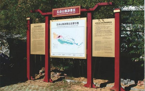 景區(qū)標(biāo)識導(dǎo)視系統(tǒng)平面布局圖