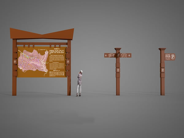 石家莊導視牌制作